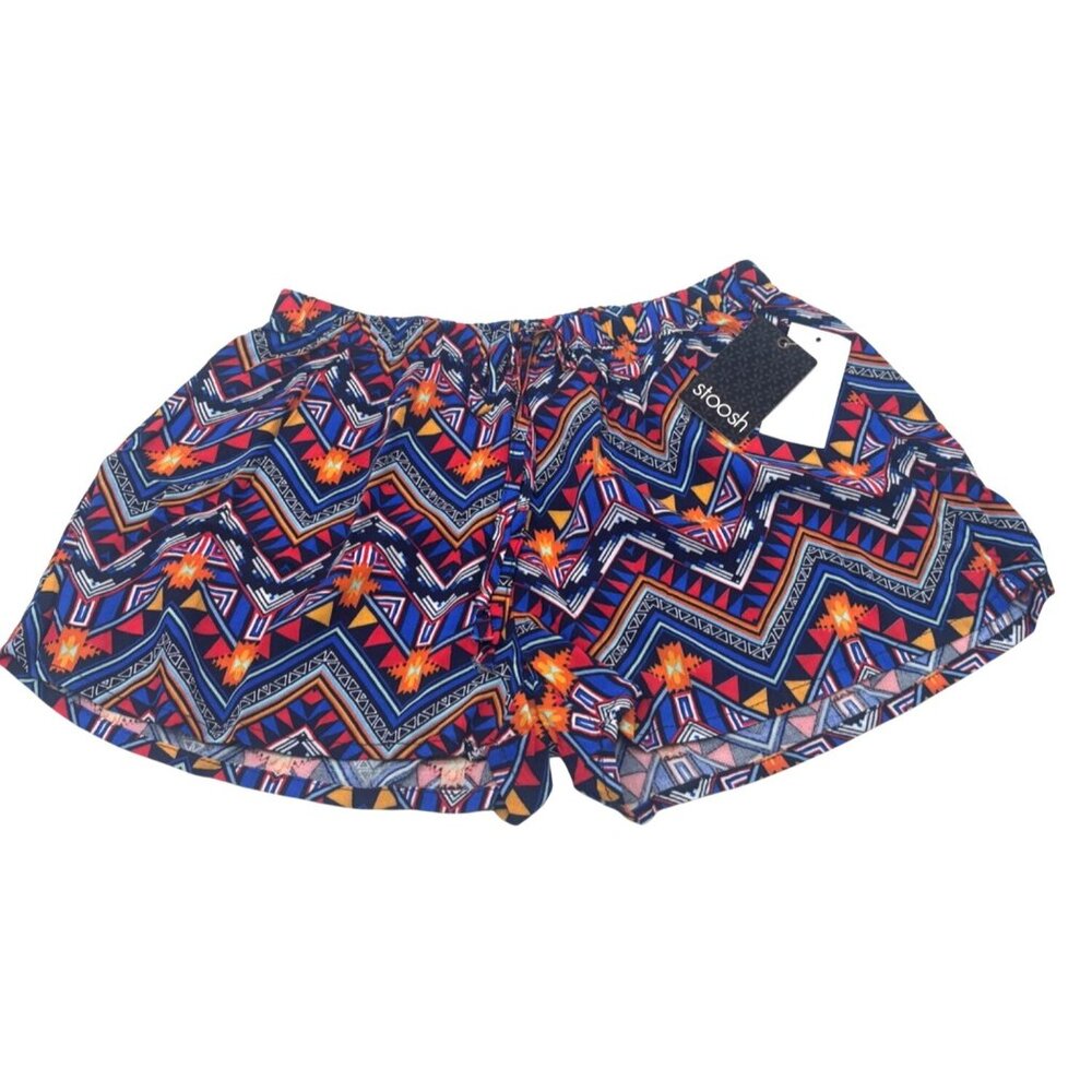 Stoosh Junior’s Printed Drawstring Launge Rayon Shorts,